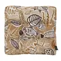 MARROM/CANELA DO CEILÃO - FUTON 40 CM X 40 CM DABUKURI PIRACEMA