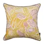 ALMOFADA DUPLA FACE 45 CM X 45 CM DABUKURI PIRACEMA - MARROM/ZAFRON - Foto 1
