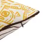 ALMOFADA DUPLA FACE 45 CM X 45 CM DABUKURI PIRACEMA - MARROM/ZAFRON - Foto 4
