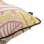 ALMOFADA DUPLA FACE 60 CM X 60 CM DABUKURI PIRACEMA - MARROM/ZAFRON - Foto 4