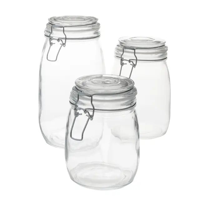 POTE HERMÉTICO 750 ML CLINK - INCOLOR/CROMADO - Foto 6