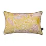 ALMOFADA DUPLA FACE 50 CM X 32 CM DABUKURI PIRACEMA - MARROM/ZAFRON - Foto 1