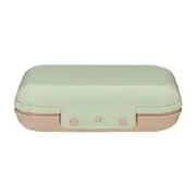 PORTA-SANDUÍCHE WIDE - SÁLVIA/CAMELO - Foto 1