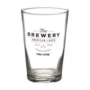 COPO CERVEJA LAGER 350 ML THE BREWERY - INCOLOR/PRETO - Foto 1
