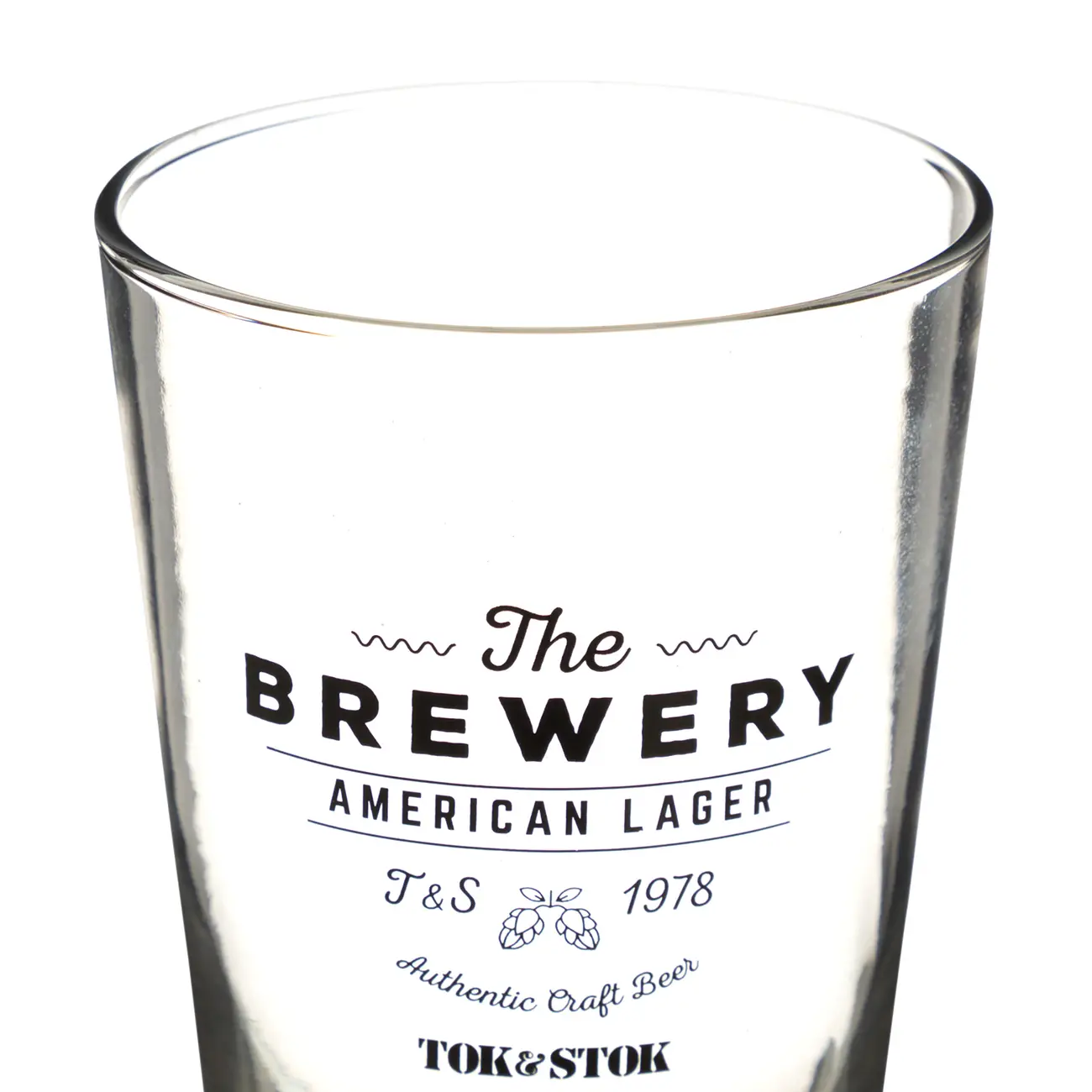 COPO CERVEJA LAGER 350 ML THE BREWERY - INCOLOR/PRETO - Foto 5