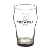 COPO CERVEJA STOUT ALE 470 ML THE BREWERY - INCOLOR/PRETO - Foto 1