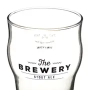 COPO CERVEJA STOUT ALE 470 ML THE BREWERY - INCOLOR/PRETO - Foto 5