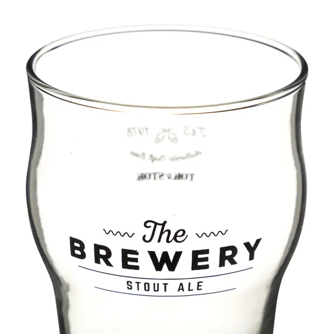 COPO CERVEJA STOUT ALE 470 ML THE BREWERY - INCOLOR/PRETO - Foto 5
