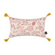 CAPA DE ALMOFADA 50 CM X 30 CM DABUKURI PIRACEMA - ZAFFRON - Foto 1