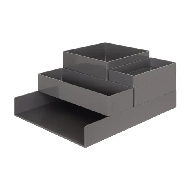 KIT ORGANIZADOR DE MESA COM 5 SLATON - KONKRET - Foto 1