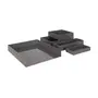 KIT ORGANIZADOR DE MESA COM 5 SLATON - KONKRET - Foto 2