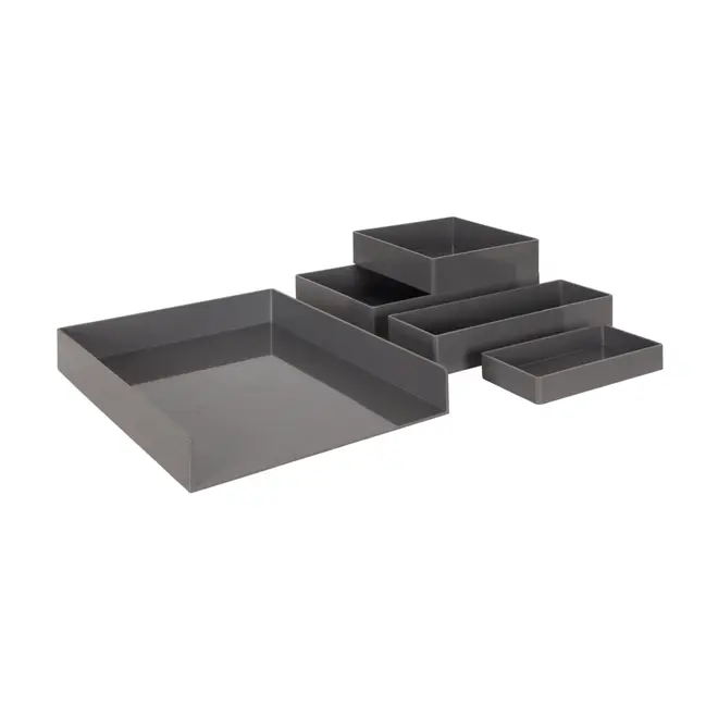 KIT ORGANIZADOR DE MESA COM 5 SLATON - KONKRET - Foto 2