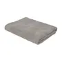 TOALHA DE BANHO GIGANTE 1,50 M X 90 CM DOUX AU TOUCHER - CINZA PROVENCE - Foto 1
