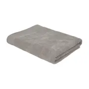 TOALHA DE BANHO GIGANTE 1,50 M X 90 CM DOUX AU TOUCHER - CINZA PROVENCE - Foto 1
