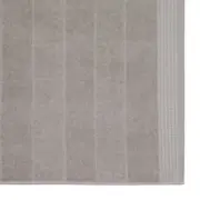 TOALHA DE BANHO 1,35 M X 70 CM DOUX AU TOUCHER - CINZA PROVENCE - Foto 2
