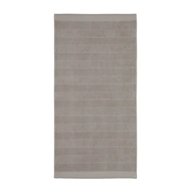 TOALHA DE BANHO 1,35 M X 70 CM DOUX AU TOUCHER - CINZA PROVENCE - Foto 4