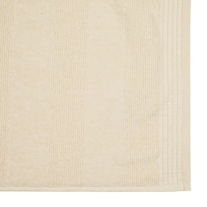 TOALHA DE ROSTO 80 CM X 48 CM DOUX AU TOUCHER - NATURAL - Foto 2
