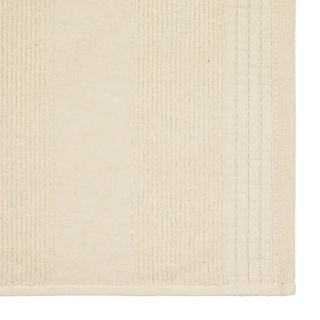 TOALHA DE LAVABO 50 CM X 30 CM DOUX AU TOUCHER - NATURAL - Foto 2