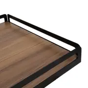 BANDEJA 49 CM X 37 CM MAXS - NOZES/PRETO - Foto 4