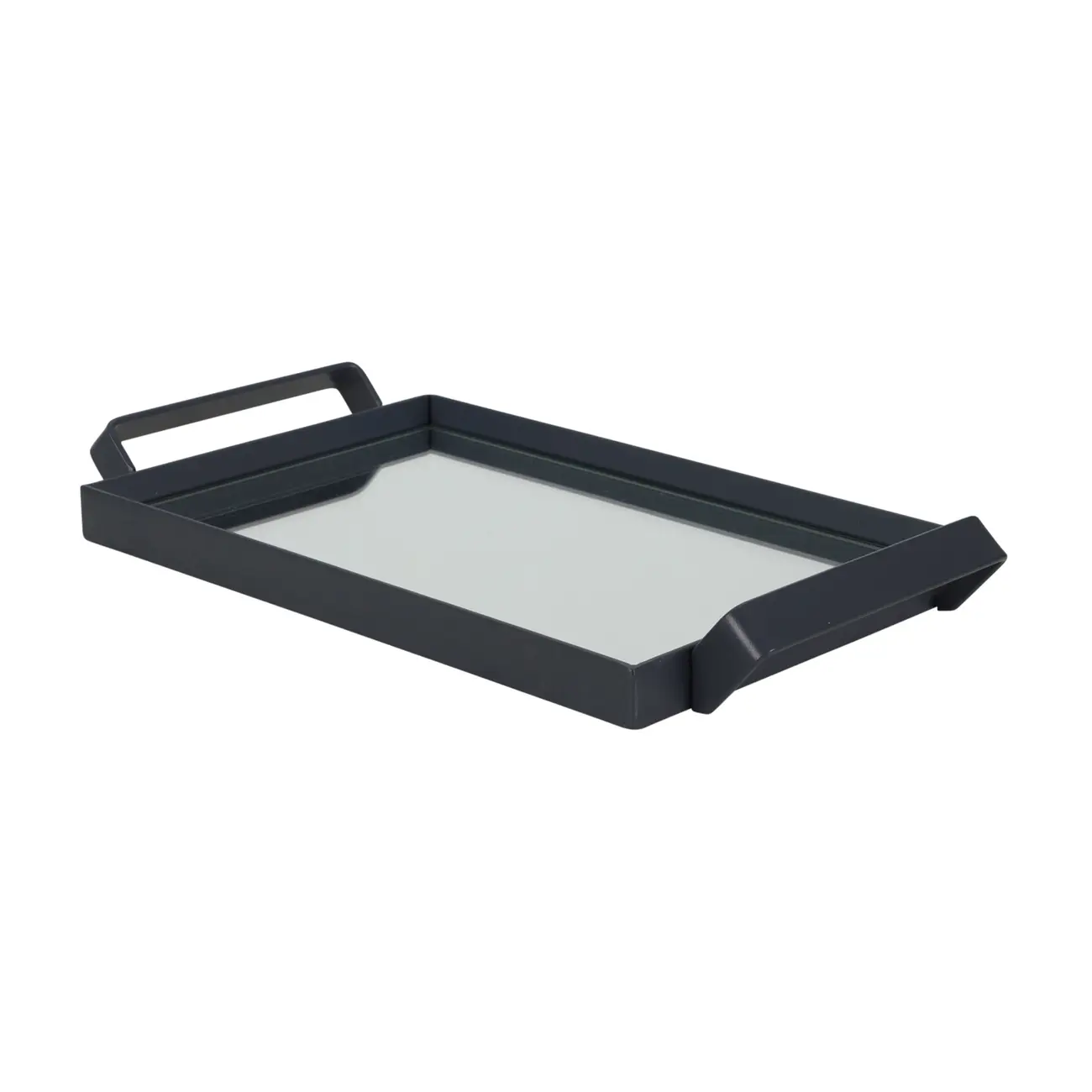 BANDEJA 35 CM X 18 CM ANNY - KONKRET/PRATA - Foto 2