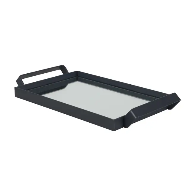 BANDEJA 35 CM X 18 CM ANNY - KONKRET/PRATA - Foto 2