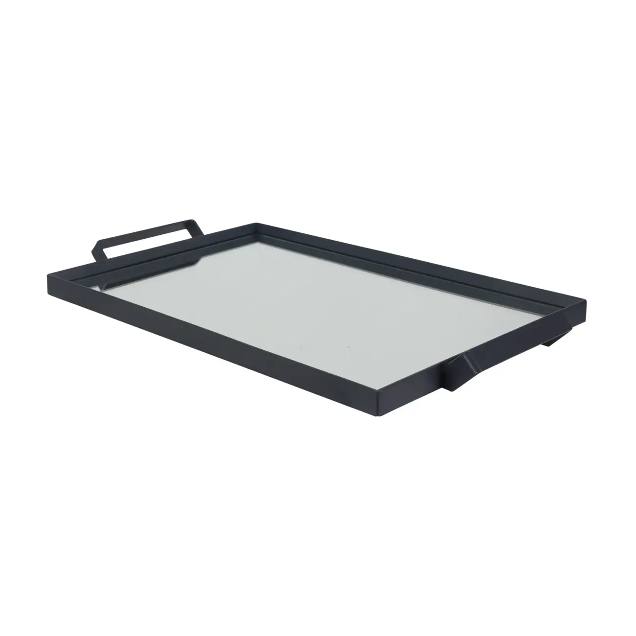 BANDEJA 50 CM X 28 CM ANNY - KONKRET/PRATA - Foto 2