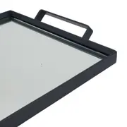 BANDEJA 50 CM X 28 CM ANNY - KONKRET/PRATA - Foto 4