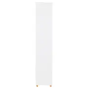 ESTANTE/DIVISÓRIA 3 PORTAS 1,20 M X 2,05 M SIDER - BRANCO/PINUS NATURAL - Foto 4