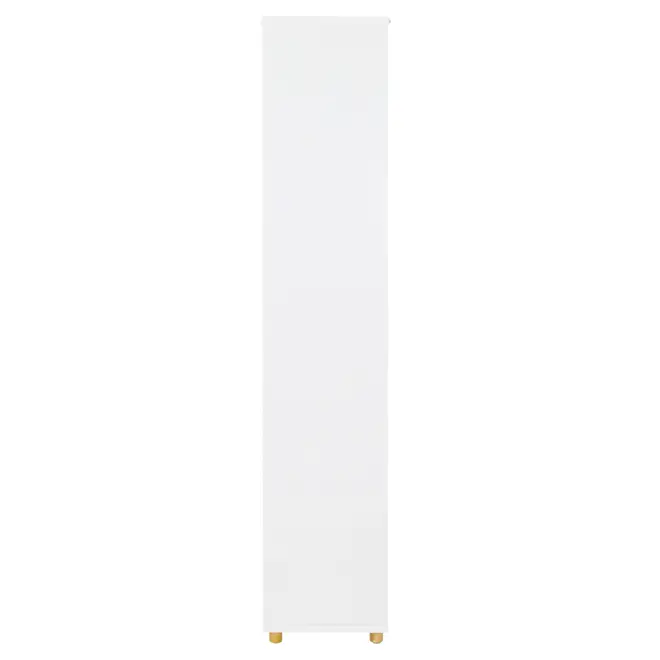 ESTANTE/DIVISÓRIA 3 PORTAS 1,20 M X 2,05 M SIDER - BRANCO/PINUS NATURAL - Foto 4