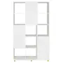 ESTANTE/DIVISÓRIA 3 PORTAS 1,20 M X 2,05 M SIDER - BRANCO/PINUS NATURAL - Foto 8