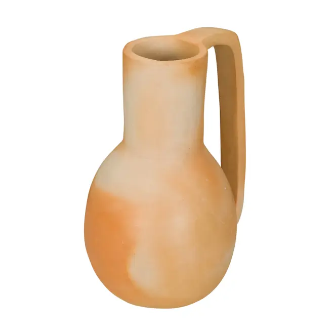 VASO JARRA DECORATIVO 24 CM QUEIMARIA - QUEIMA NATURAL - Foto 4