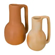 VASO JARRA DECORATIVO 24 CM QUEIMARIA - QUEIMA NATURAL - Foto 6