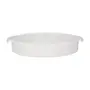 TRAVESSA REFRÁTARIA REDONDA 25 CM HOTF - BRANCO - Foto 1
