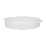 TRAVESSA REFRÁTARIA REDONDA 25 CM HOTF - BRANCO - Foto 2