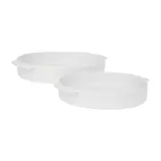 TRAVESSA REFRÁTARIA REDONDA 25 CM HOTF - BRANCO - Foto 5