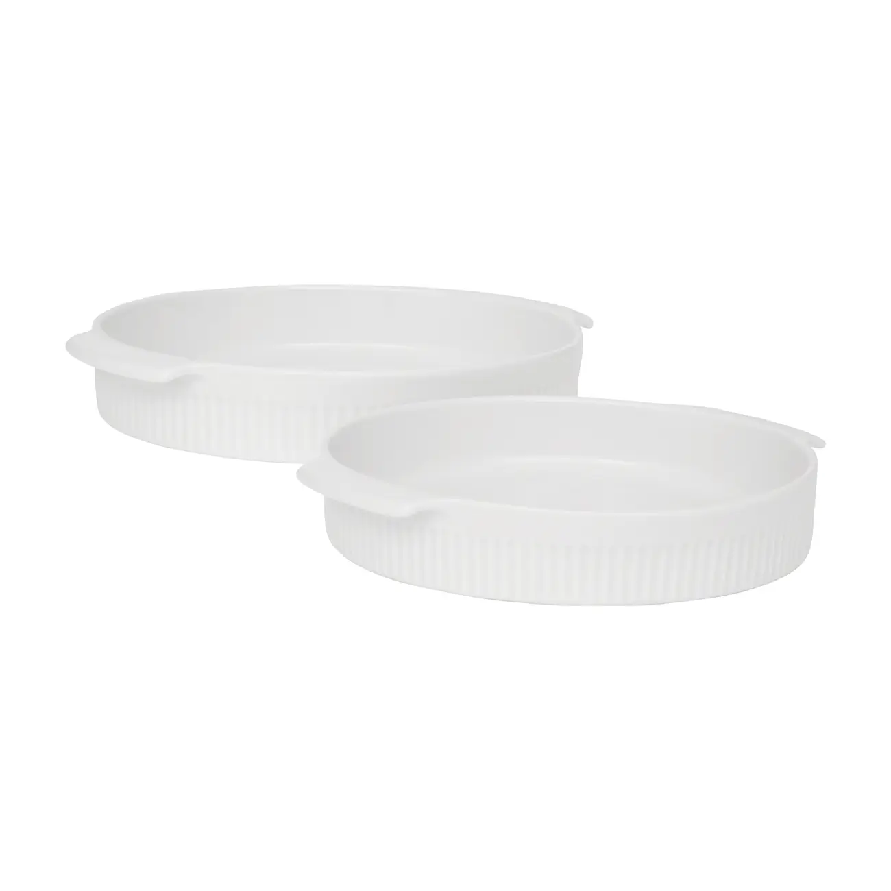 TRAVESSA REFRÁTARIA REDONDA 25 CM HOTF - BRANCO - Foto 5