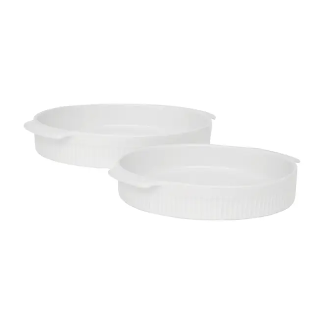 TRAVESSA REFRÁTARIA REDONDA 25 CM HOTF - BRANCO - Foto 5