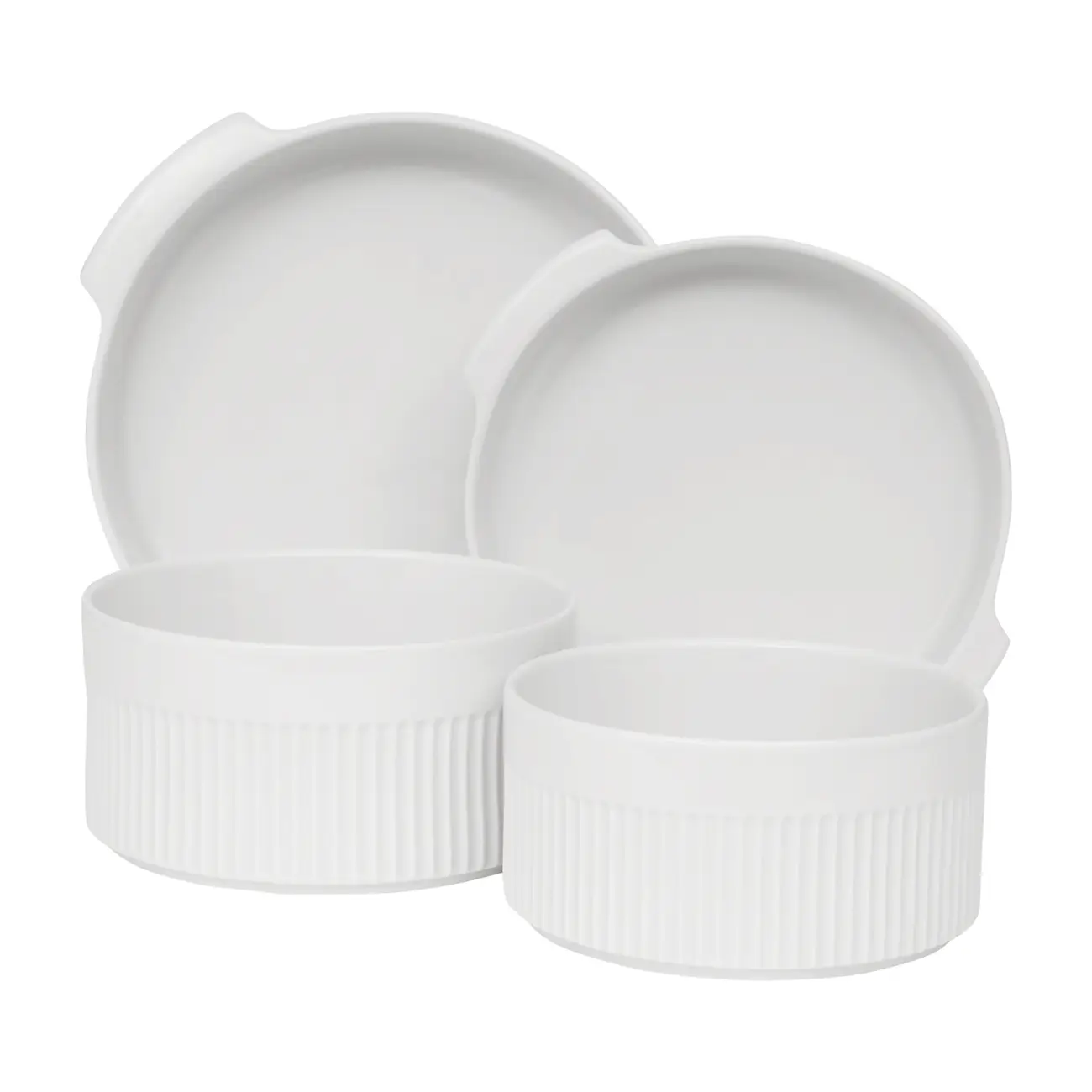 RAMEKIN REDONDO 16 CM HOTF - BRANCO - Foto 4