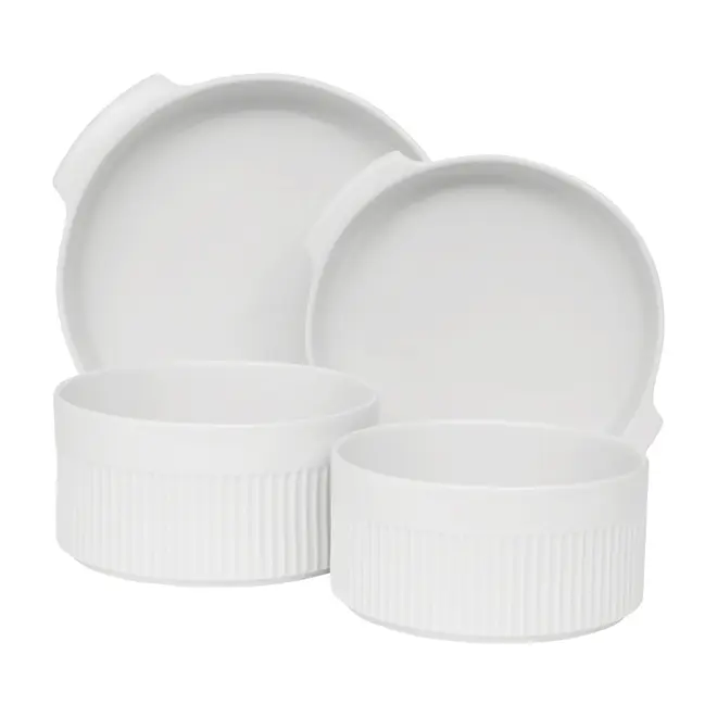 RAMEKIN REDONDO 16 CM HOTF - BRANCO - Foto 4