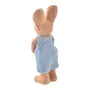 COELHO COM CESTO 25 CM PASCOQUETTE - BLEU CENDRÉ/MARROM - Foto 6