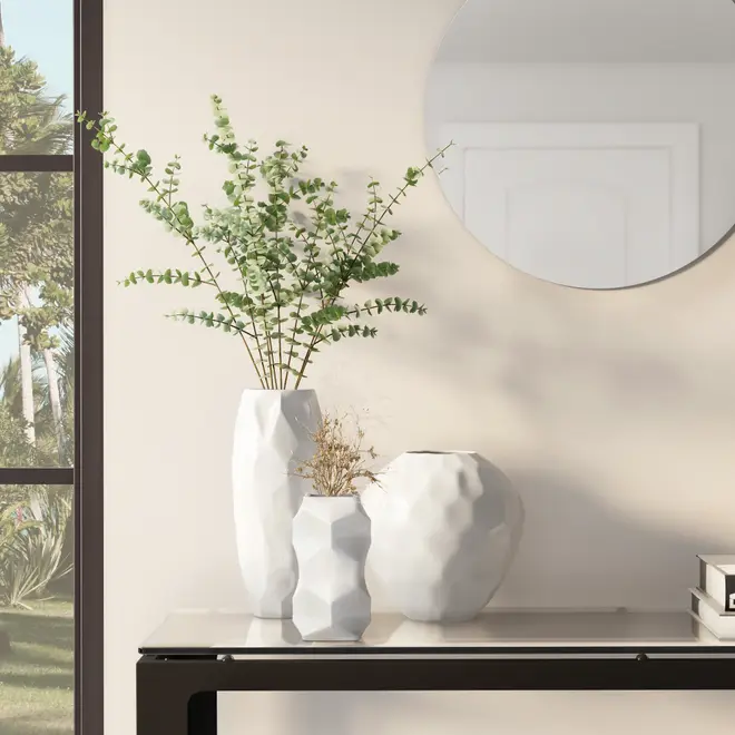 VASO 18 CM TOID - BRANCO - Foto 5