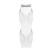 VASO 25 CM TOID - BRANCO - Foto 1