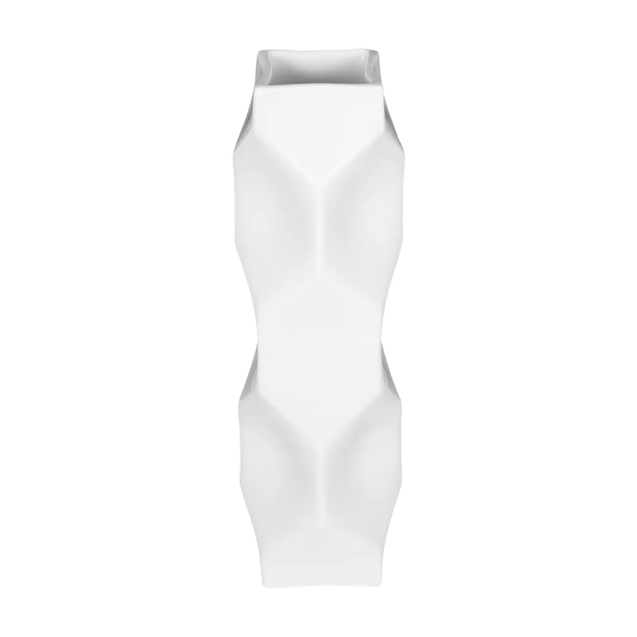 VASO 25 CM TOID - BRANCO - Foto 1