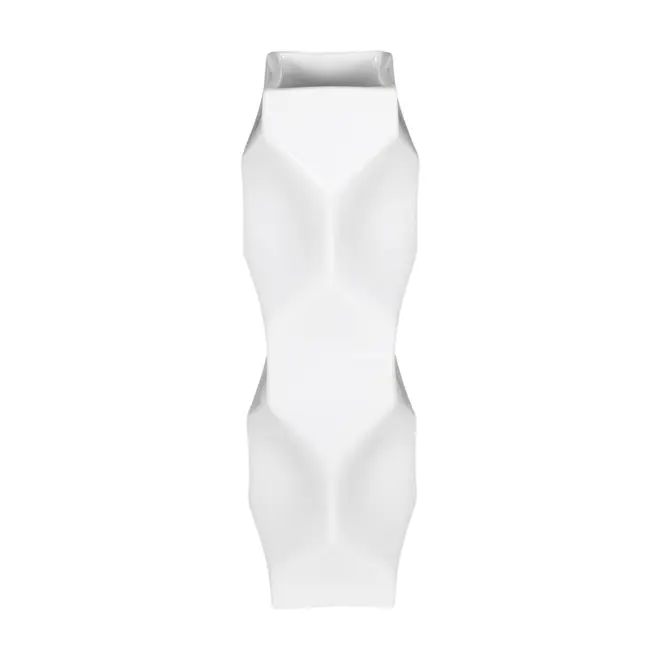 VASO 25 CM TOID - BRANCO - Foto 1
