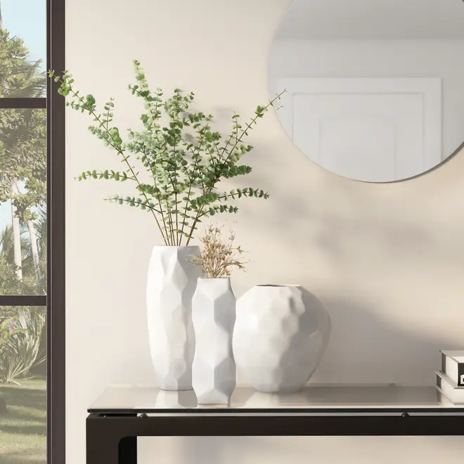 VASO 25 CM TOID - BRANCO - Foto 5