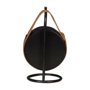 RELÓGIO DE MESA 11 CM PELICANO - PRETO/WHISKY - Foto 5