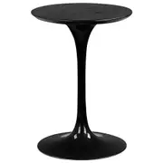 BASE DE MESA CENTRAL REDONDO AU 1,20 M TULIPE - PRETO BRILHANTE - Foto 1