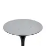 BASE DE MESA DE JANTAR CENTRAL REDONDA AU 90 CM TULIPE - PRETO BRILHANTE - Foto 3