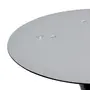 BASE DE MESA DE JANTAR CENTRAL REDONDA AU 90 CM TULIPE - PRETO BRILHANTE - Foto 4