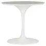 BRANCO BRILHANTE - BASE DE MESA DE JANTAR CENTRAL OVAL AU 1,60 M TULIPE